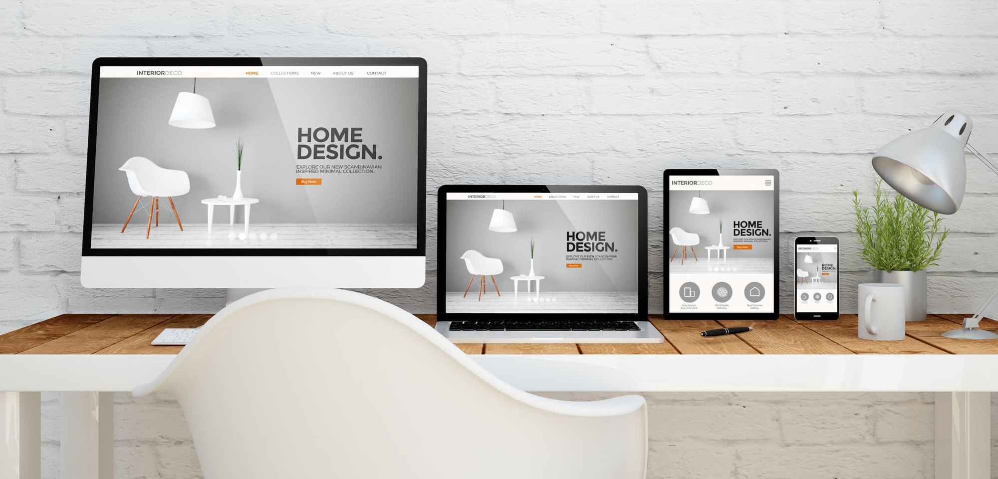 ホームページデザインのイメージ画像